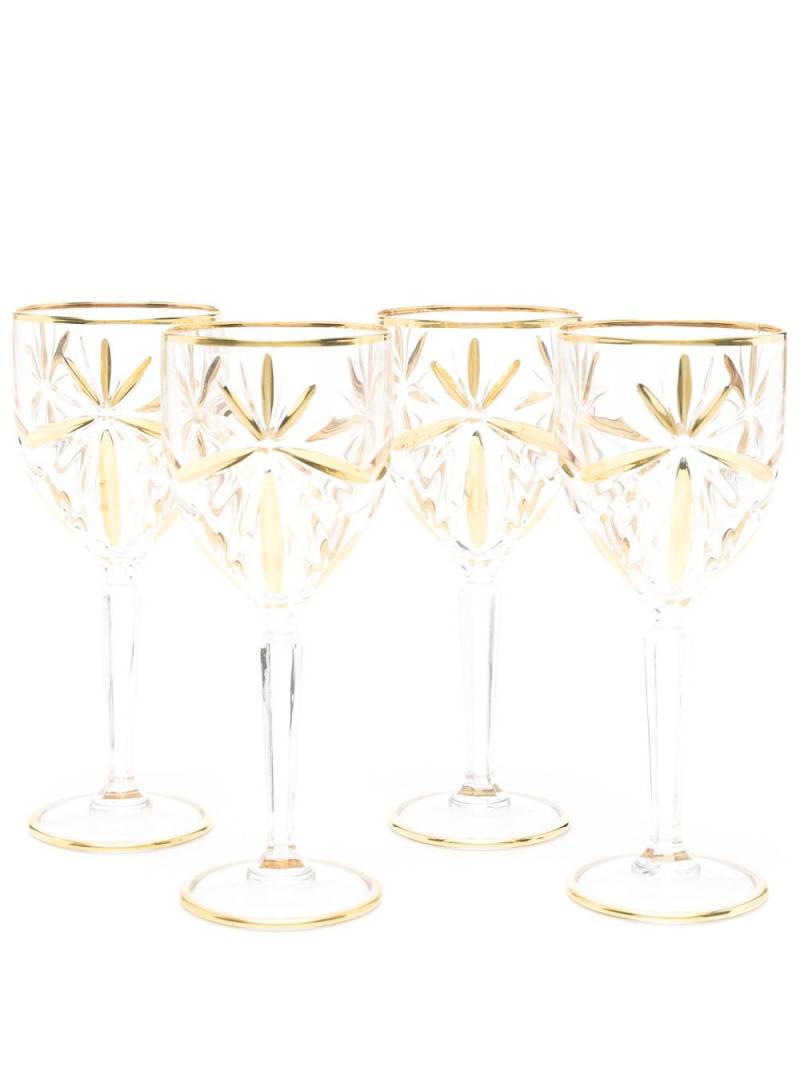 Les-Ottomans x Browns Murano wine glasses (set of four) - Neutrals von Les-Ottomans