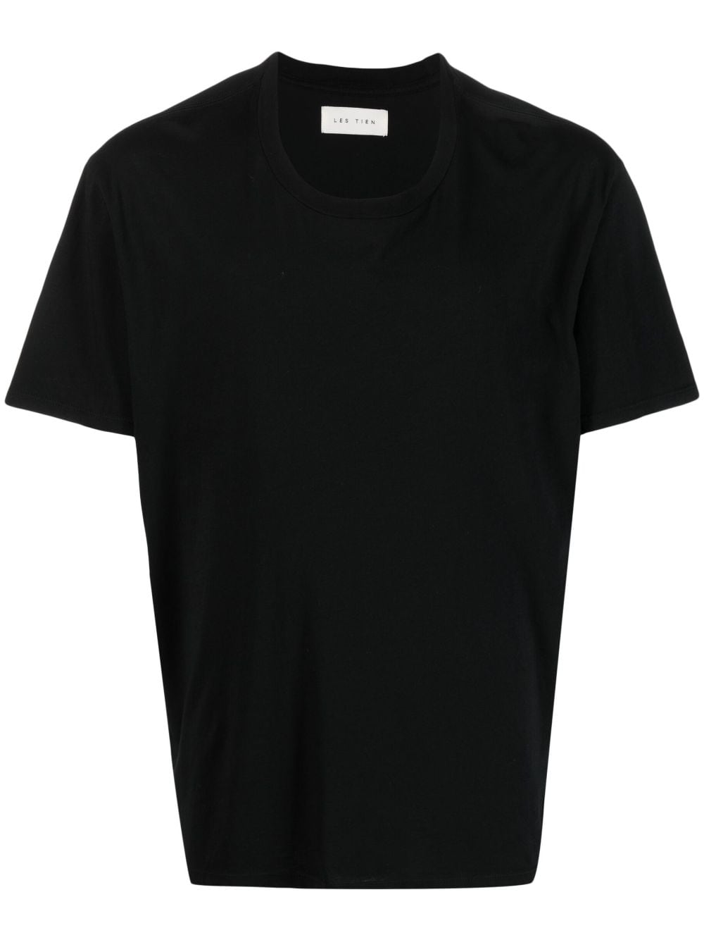 Les Tien plain cotton T-shirt - Black von Les Tien