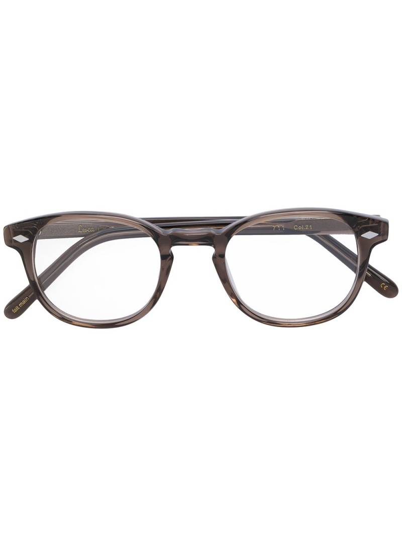 Lesca 711 glasses - Grey von Lesca