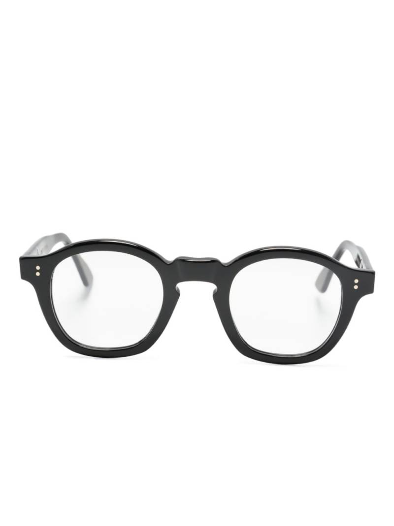 Lesca Mose round-frame glasses - Black von Lesca