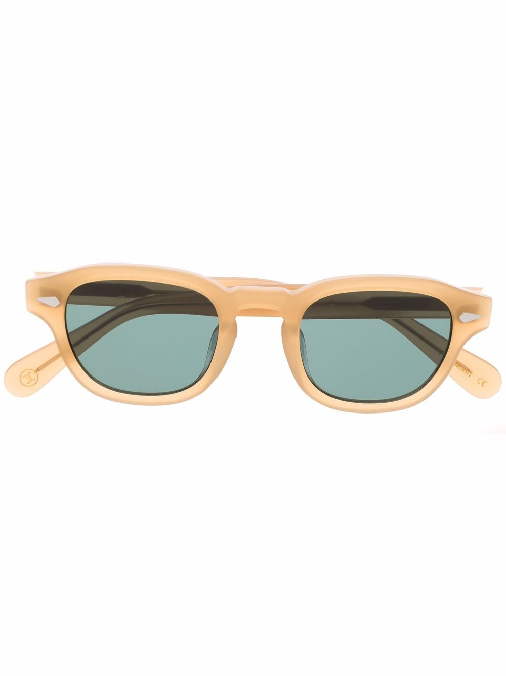 Lesca Posh square-frame sunglasses - Neutrals von Lesca