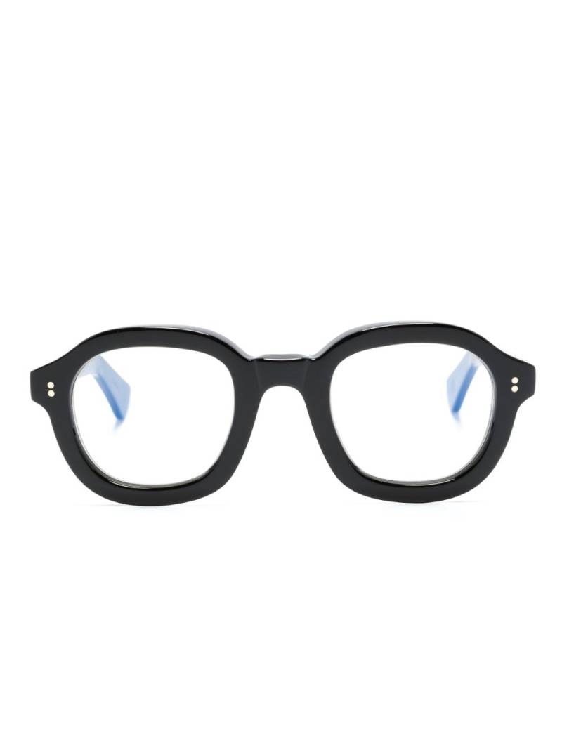 Lesca round-frame optical glasses - Black von Lesca