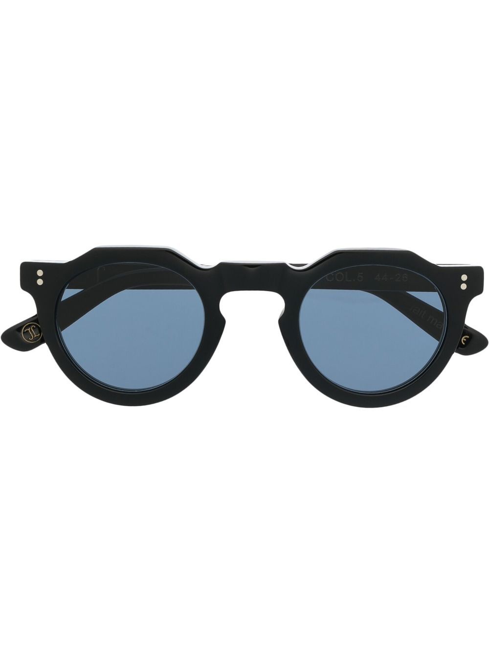 Lesca round-frame sunglasses - Black von Lesca