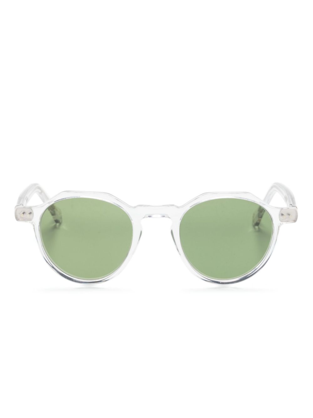 Lesca round-frame sunglasses - Neutrals von Lesca