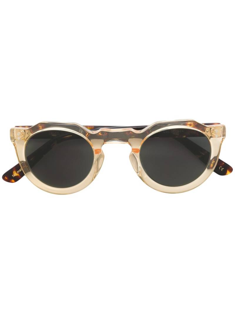 Lesca round tinted sunglasses - Brown von Lesca