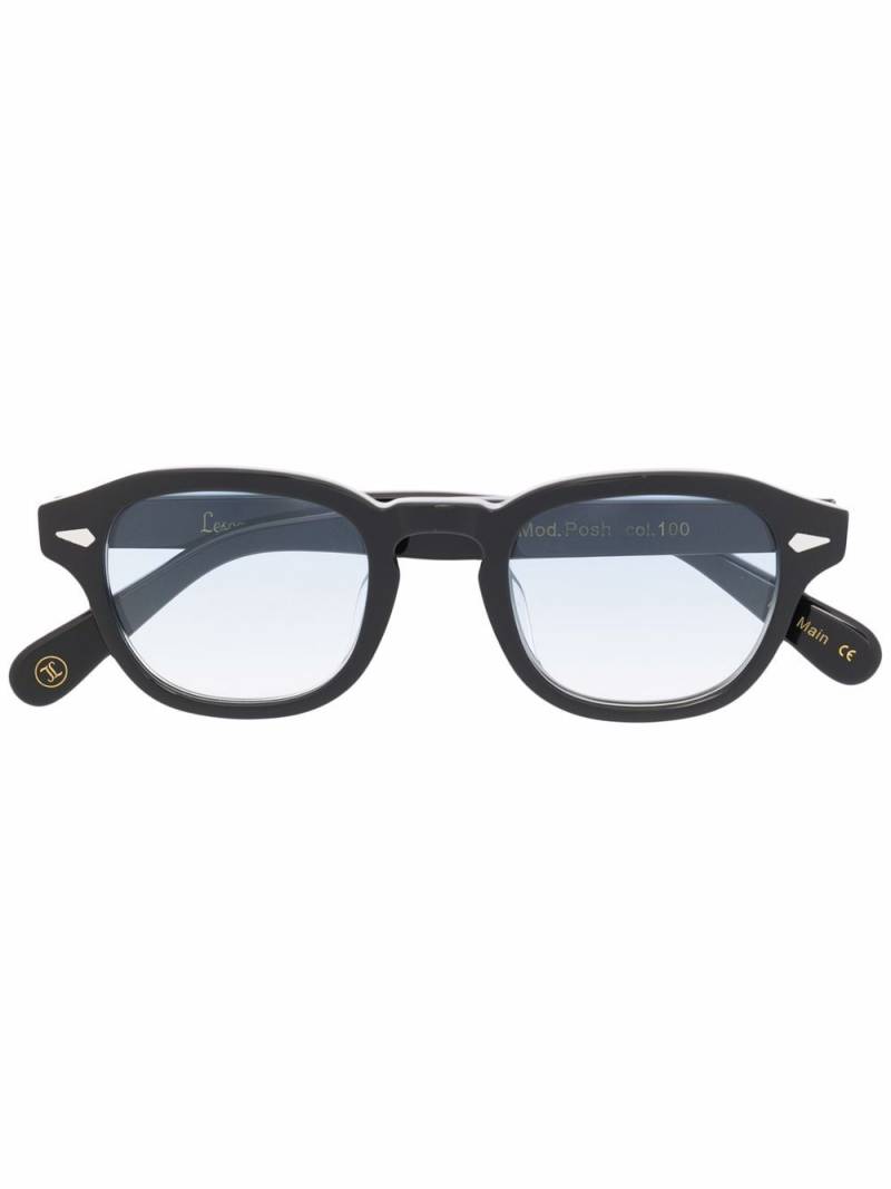 Lesca square-frame glasses - Black von Lesca