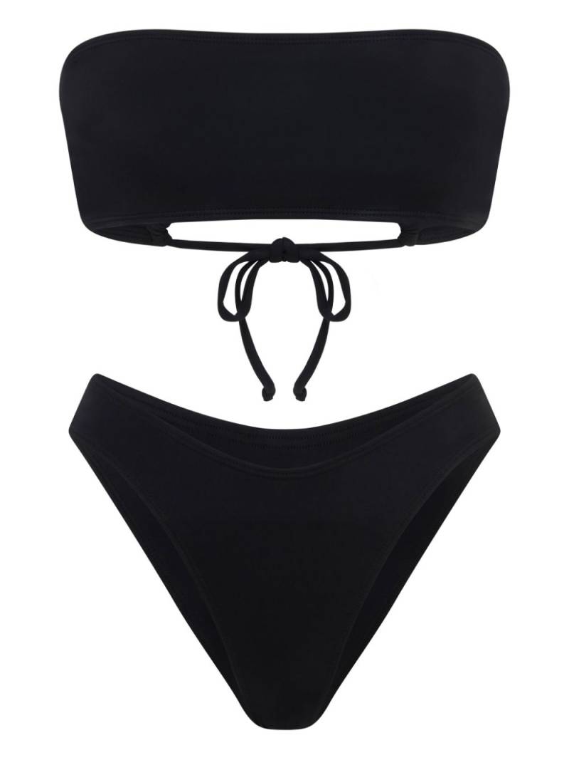 Let's Swim cheeky bikini bottoms - Black von Let's Swim