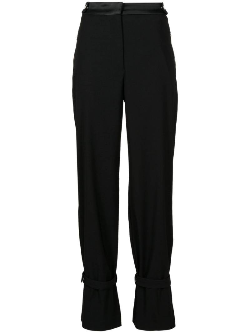 Lethicia Bronstein Abigail straight-leg trousers - Black von Lethicia Bronstein