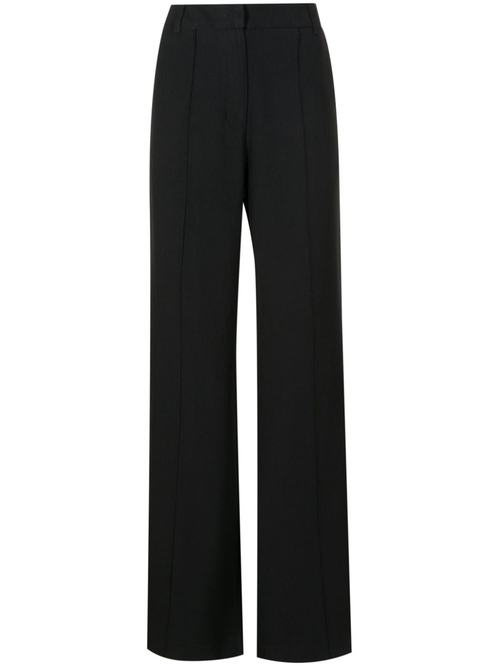 Lethicia Bronstein Ale high-waisted flared trousers - Black von Lethicia Bronstein