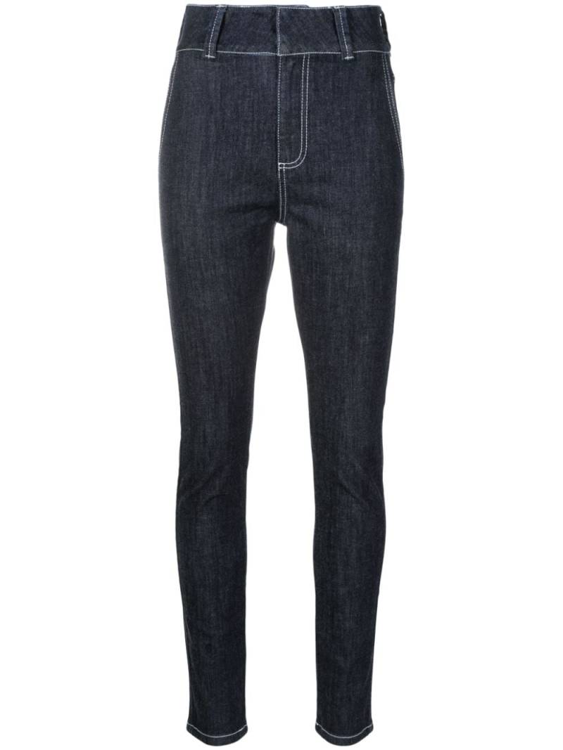 Lethicia Bronstein Ananda mid-rise skinny jeans - Blue von Lethicia Bronstein