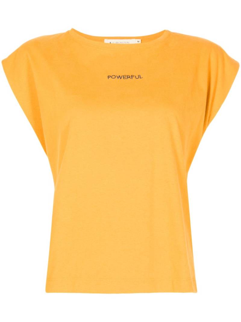 Lethicia Bronstein Ayla Powerful T-shirt - Yellow von Lethicia Bronstein