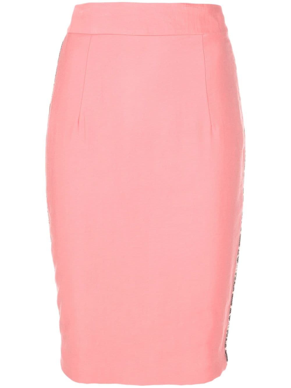 Lethicia Bronstein Elizabeth cotton pencil skirt - Pink von Lethicia Bronstein