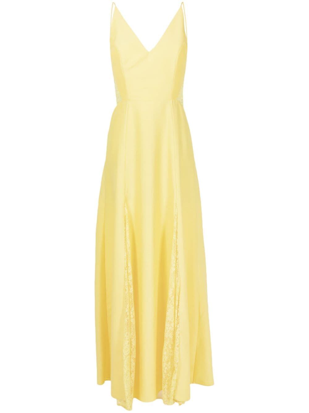 Lethicia Bronstein Georgia floral-lace gown - Yellow von Lethicia Bronstein