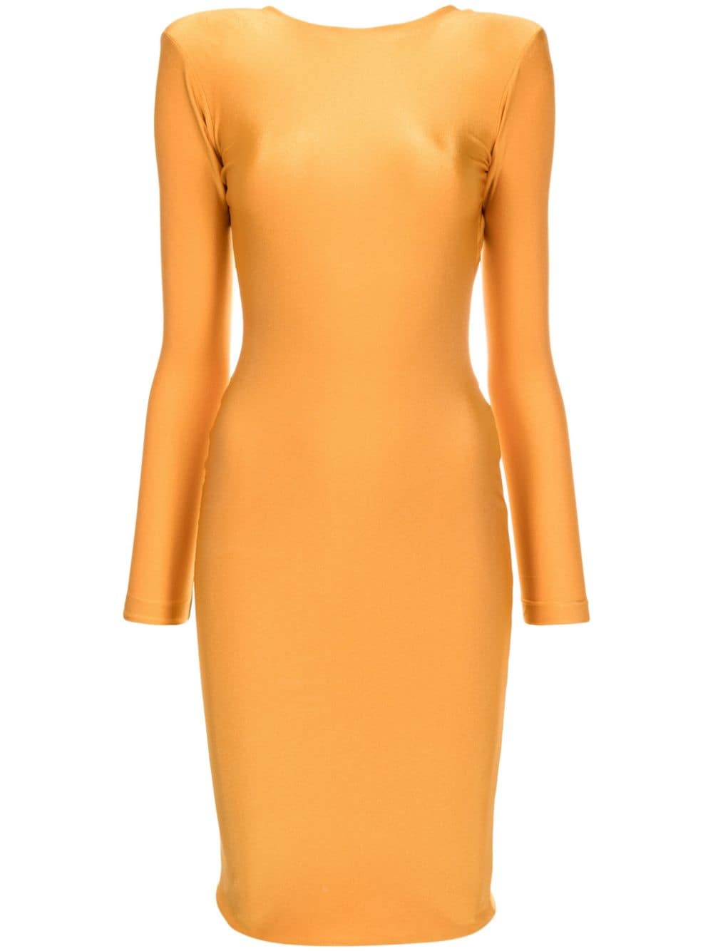 Lethicia Bronstein Gracie V-back bodycon dress - Yellow von Lethicia Bronstein