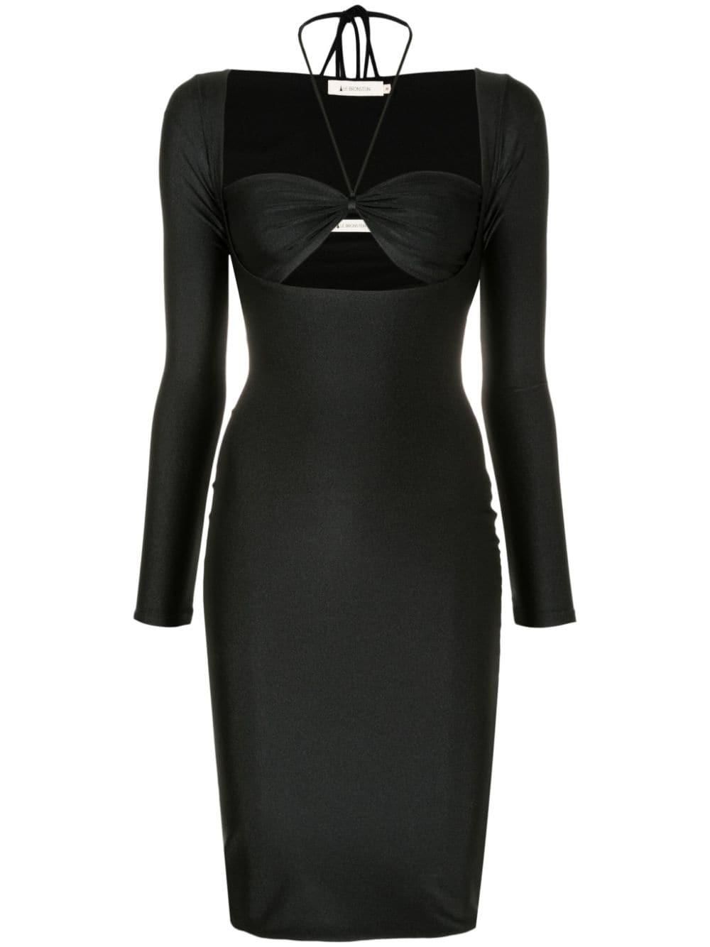 Lethicia Bronstein Marylin cut-out bodycon dress - Black von Lethicia Bronstein