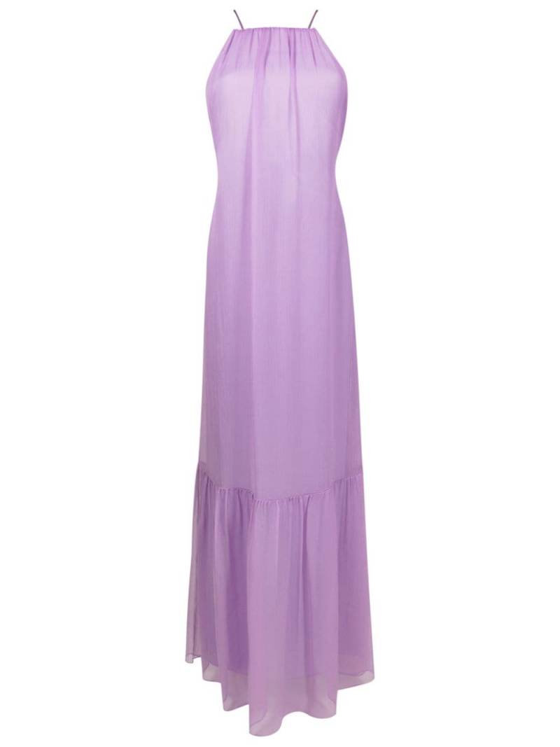 Lethicia Bronstein Orion open-back maxi dress - Purple von Lethicia Bronstein