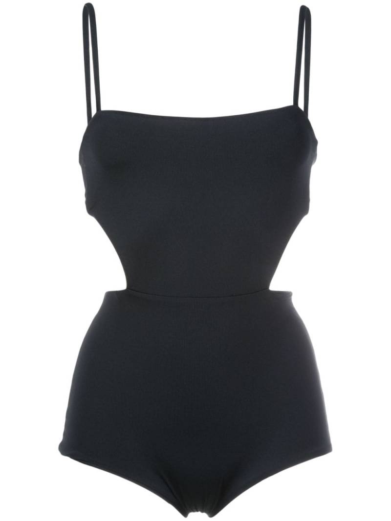 Lethicia Bronstein Pisces open-back body - Black von Lethicia Bronstein