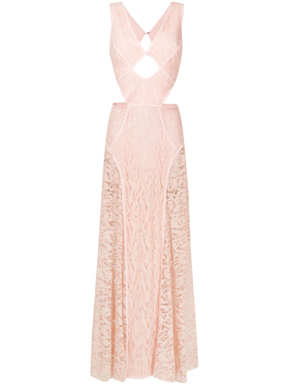 Lethicia Bronstein Puppis IV floral-lace gown - Pink von Lethicia Bronstein