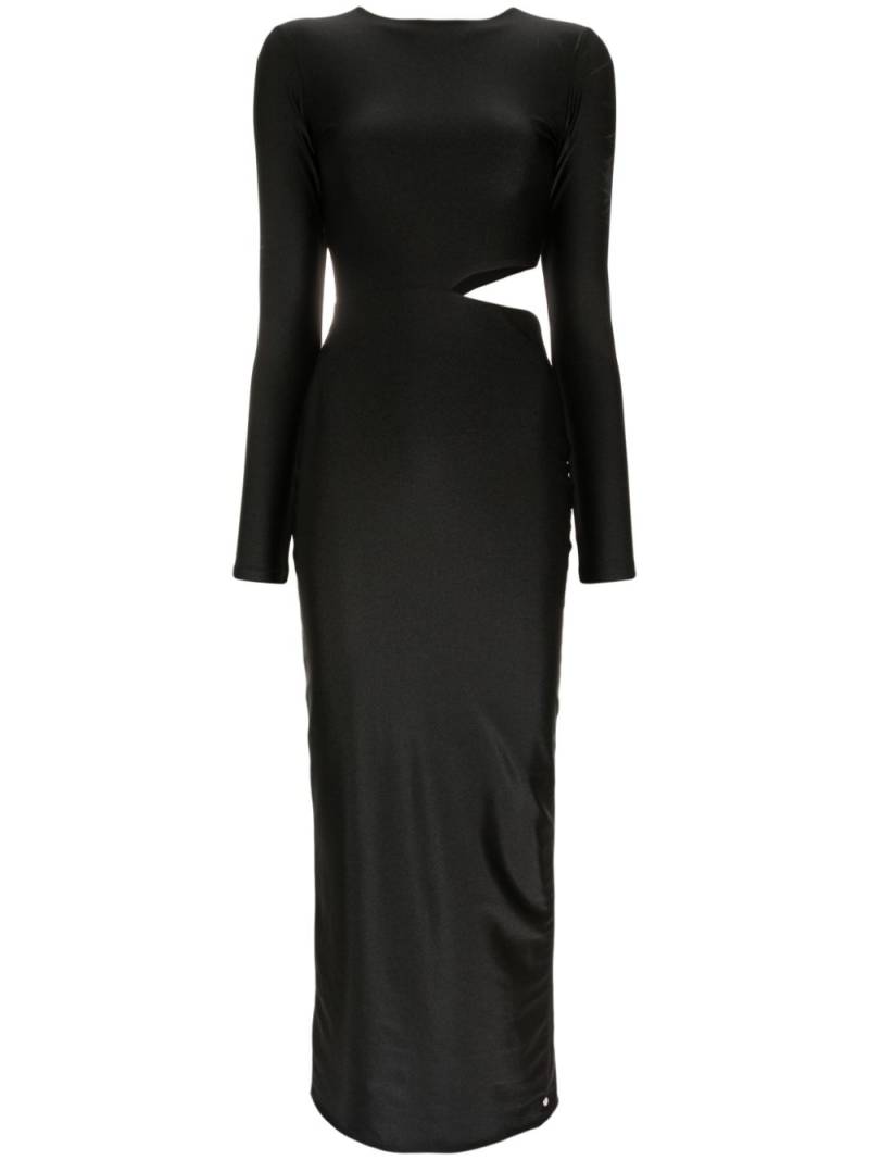 Lethicia Bronstein Sophia cut-out maxi dress - Black von Lethicia Bronstein