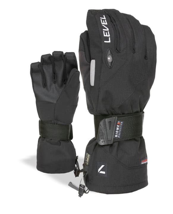 Level Clicker Snowboardhandschuhe schwarz von Level