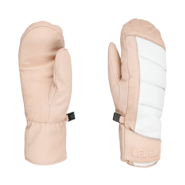 Level Minx Mitt Skihandschuhe beige von Level