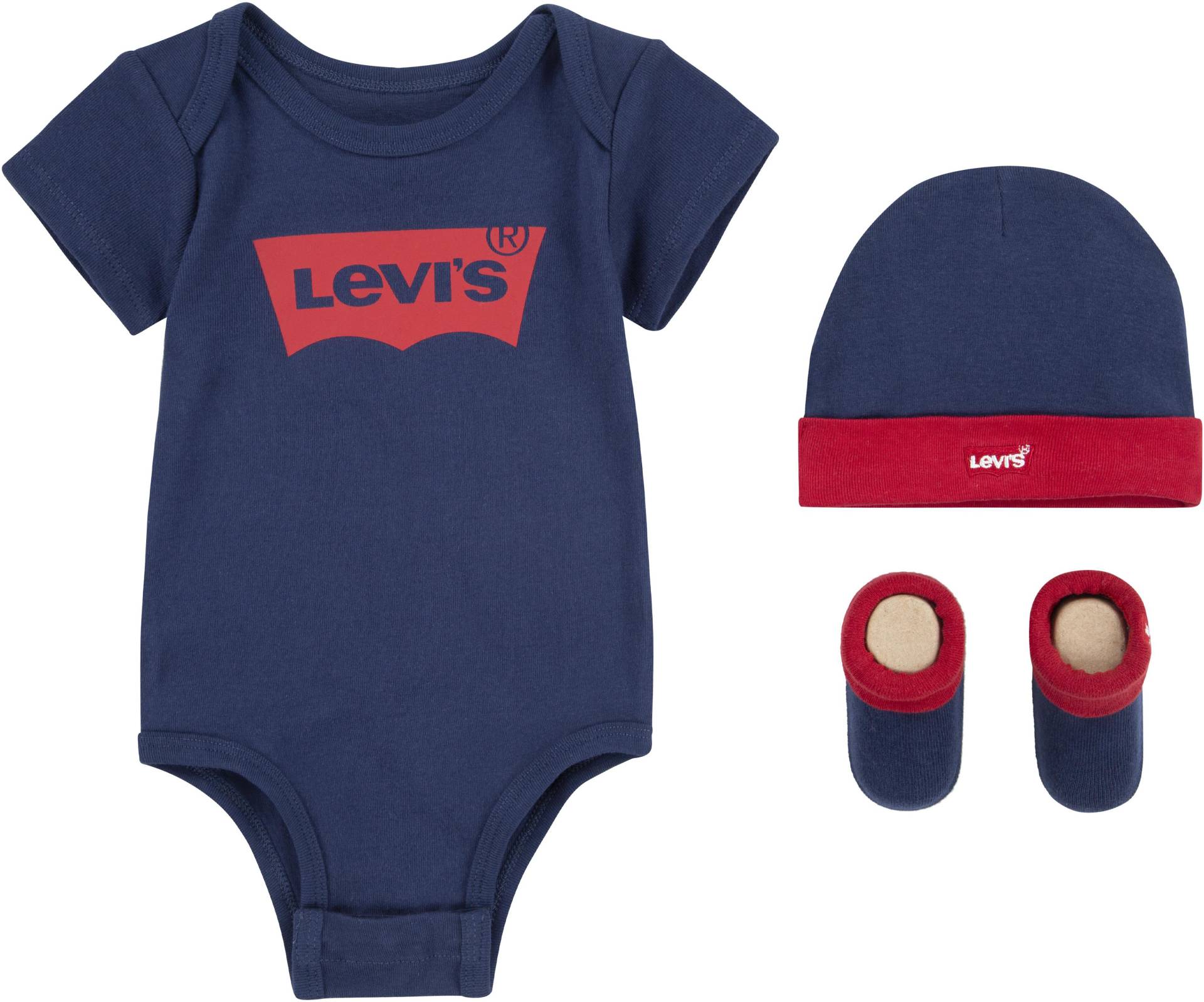 Levi's® Kids Body »Neugeborenen-Geschenkset«, (Set, 3 tlg.), BABY unisex von Levi's® Kids