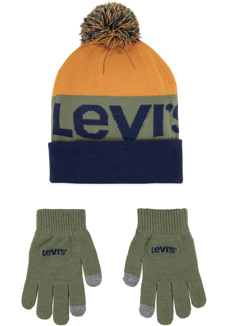 Levi's® Kids Bommelmütze, (Set), und Handschuh im Set von Levi's® Kids