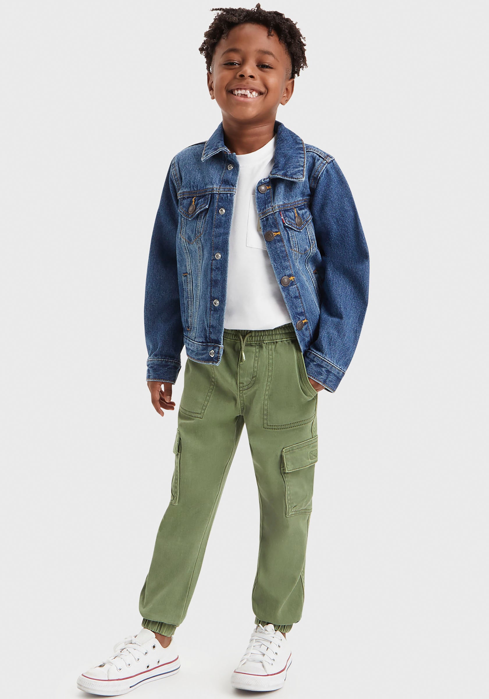 Levi's® Kids Cargohose »RELAXED DOBBY CARGO JOGGER«, for BOYS von Levi's® Kids