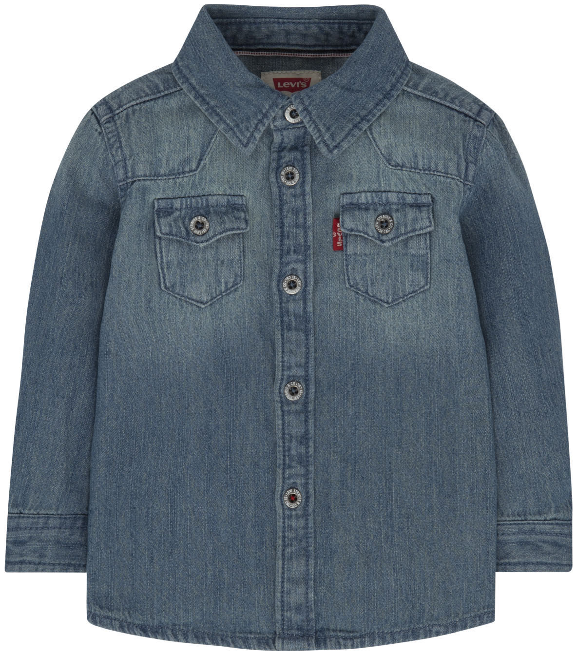 Levi's® Kids Langarmhemd »LVB BARSTOW WESTERN SHIRT«, im Jeans-Look for Baby BOYS von Levi's® Kids