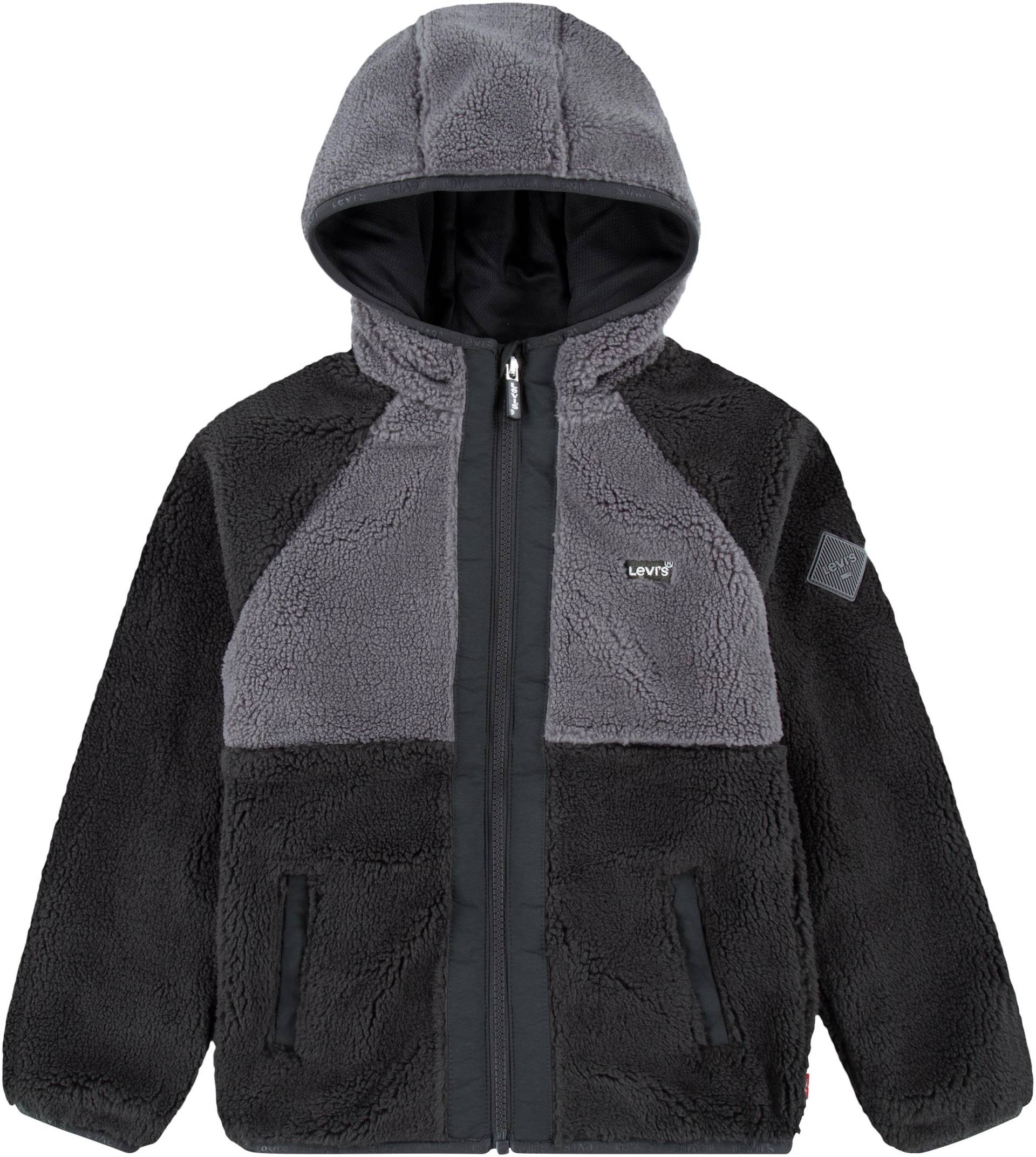 Levi's® Kids Kapuzenplüschjacke, mit Kapuze, in Bicolor-Optik for BOYS von Levi's® Kids