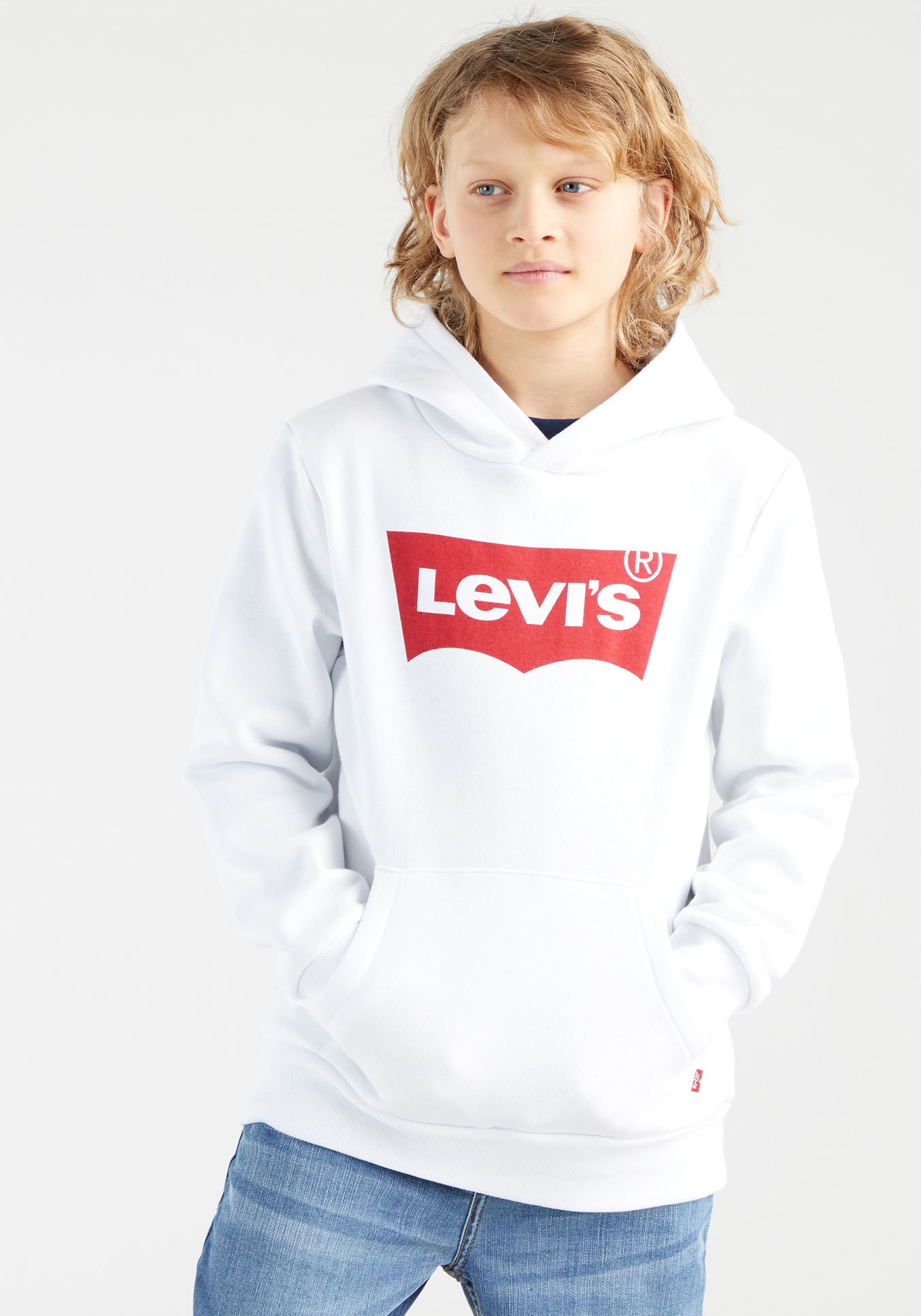 Levi's® Kids Kapuzensweatshirt »LVB BATWING SCREENPRINT HOODIE«, for BOYS von Levi's® Kids