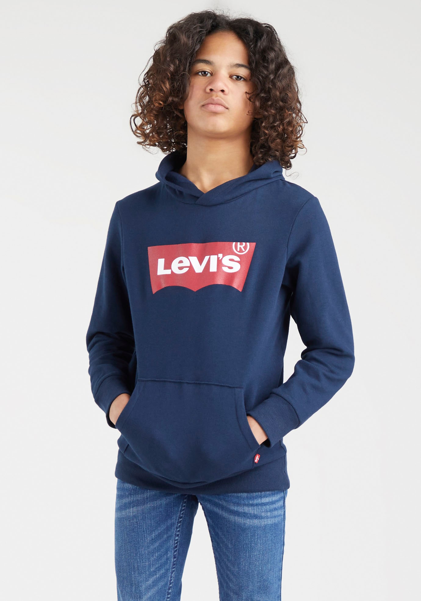 Levi's® Kids Kapuzensweatshirt »LVB BATWING PULLOVER HOODIE«, for BOYS von Levi's® Kids