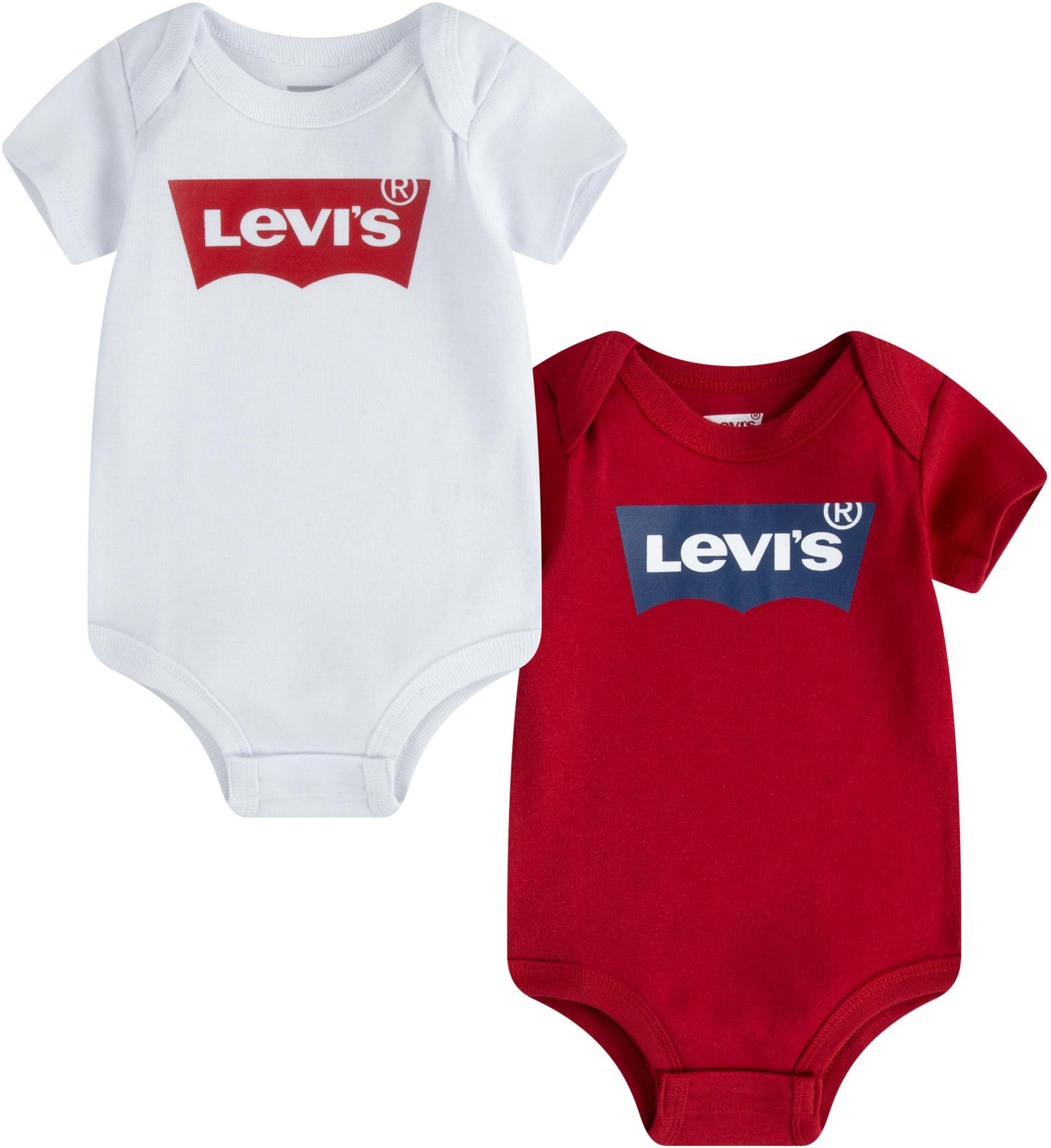 Levi's® Kids Kurzarmbody »BATWING 2PK BODYSUIT«, (2 tlg.), UNISEX von Levi's® Kids