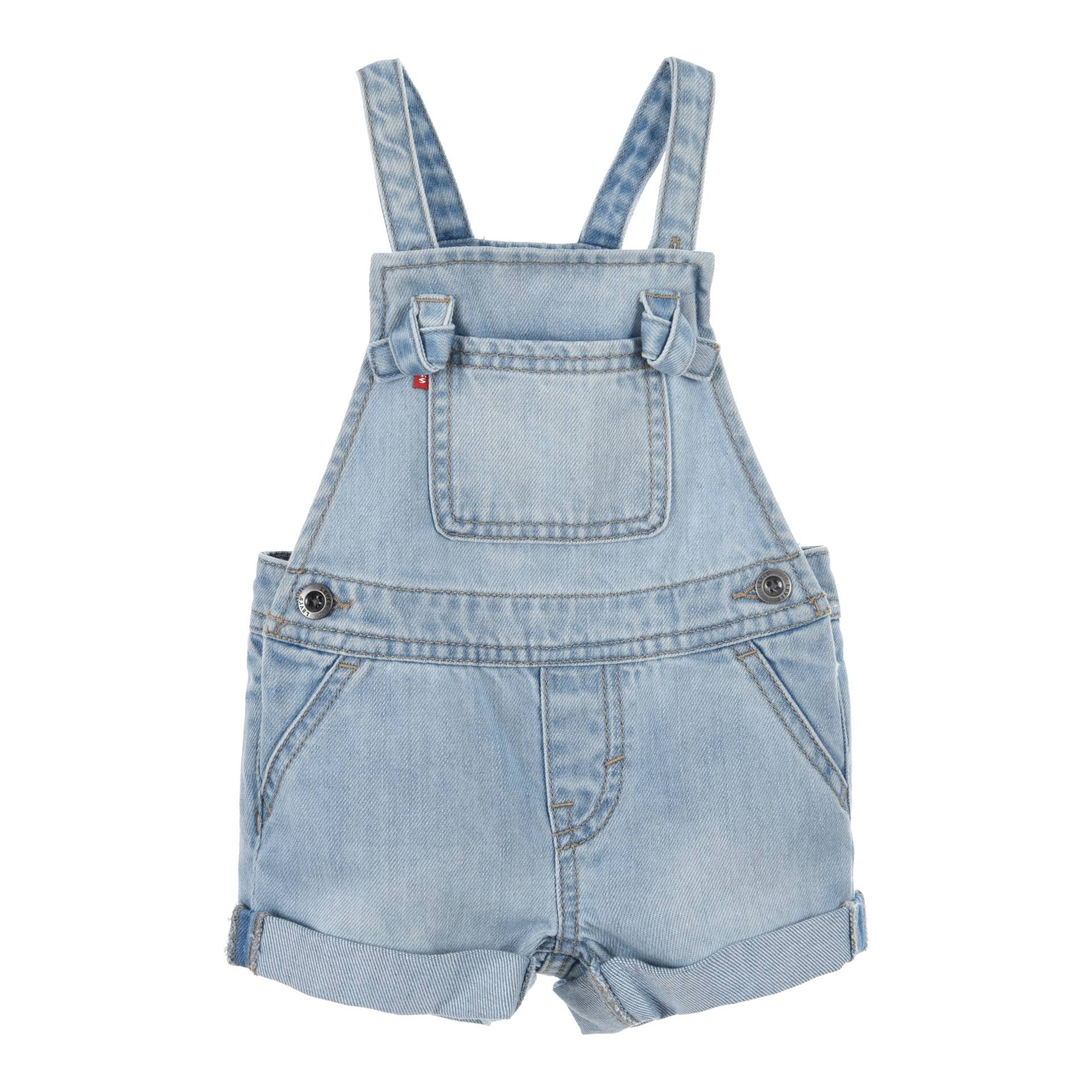 Levi's® Kids Latzhose, aus Denim mit Fade-out Effekten von Levi's® Kids