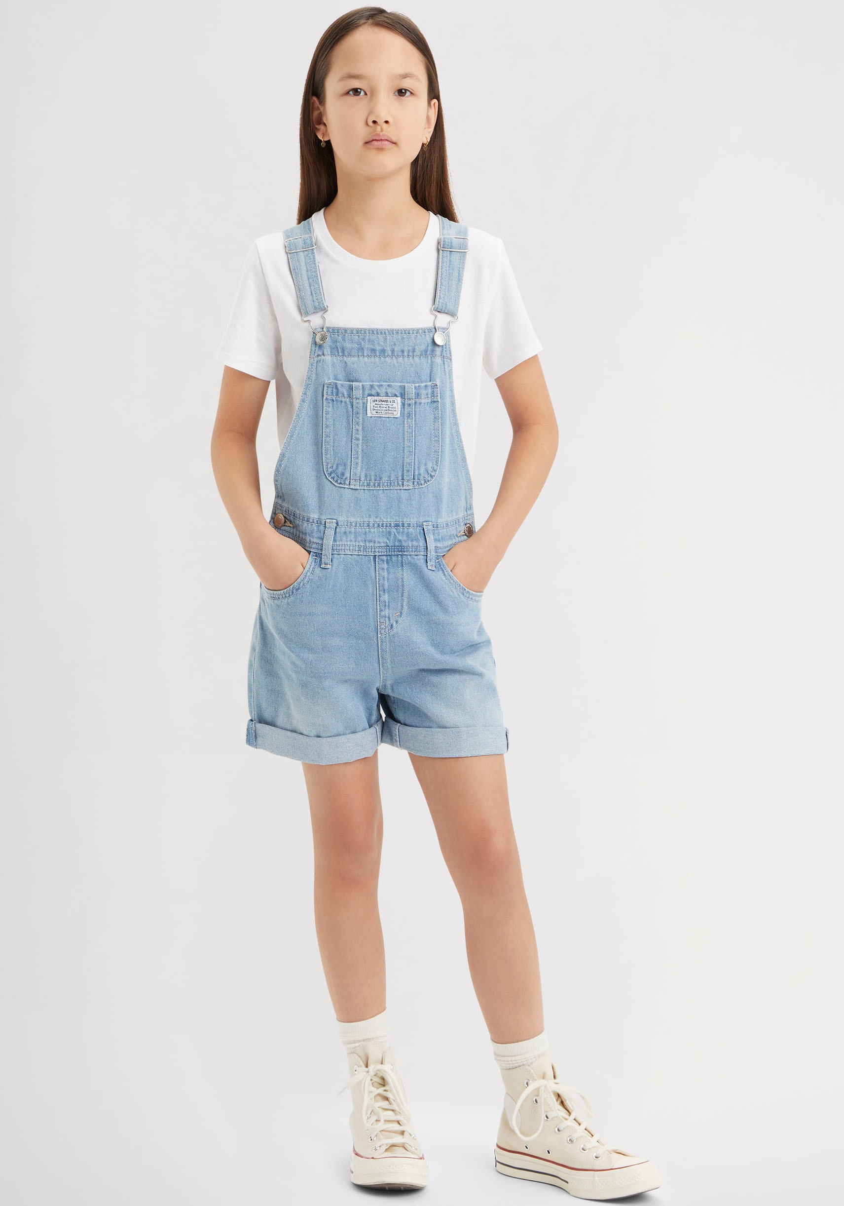 Levi's® Kids Latzhose, mit Knöpfen an der Taille for GIRLS von Levi's® Kids