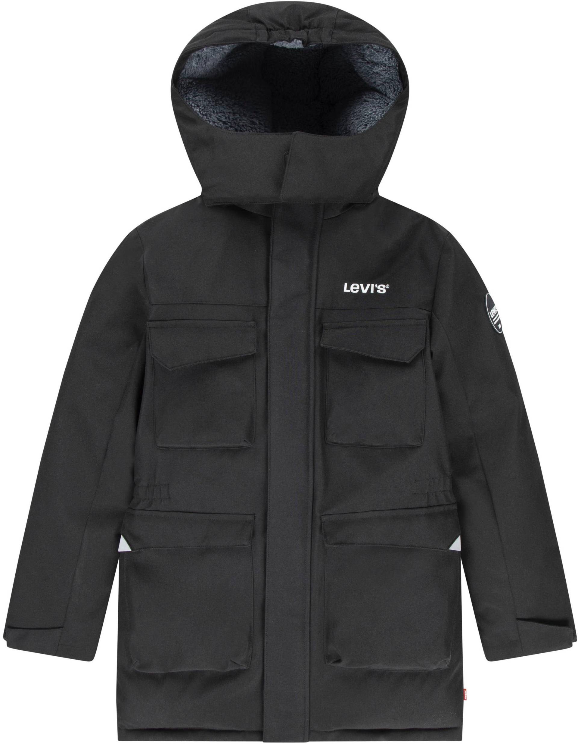 Levi's® Kids Parka, mit Kapuze, mit reflektierenden Details von Levi's® Kids