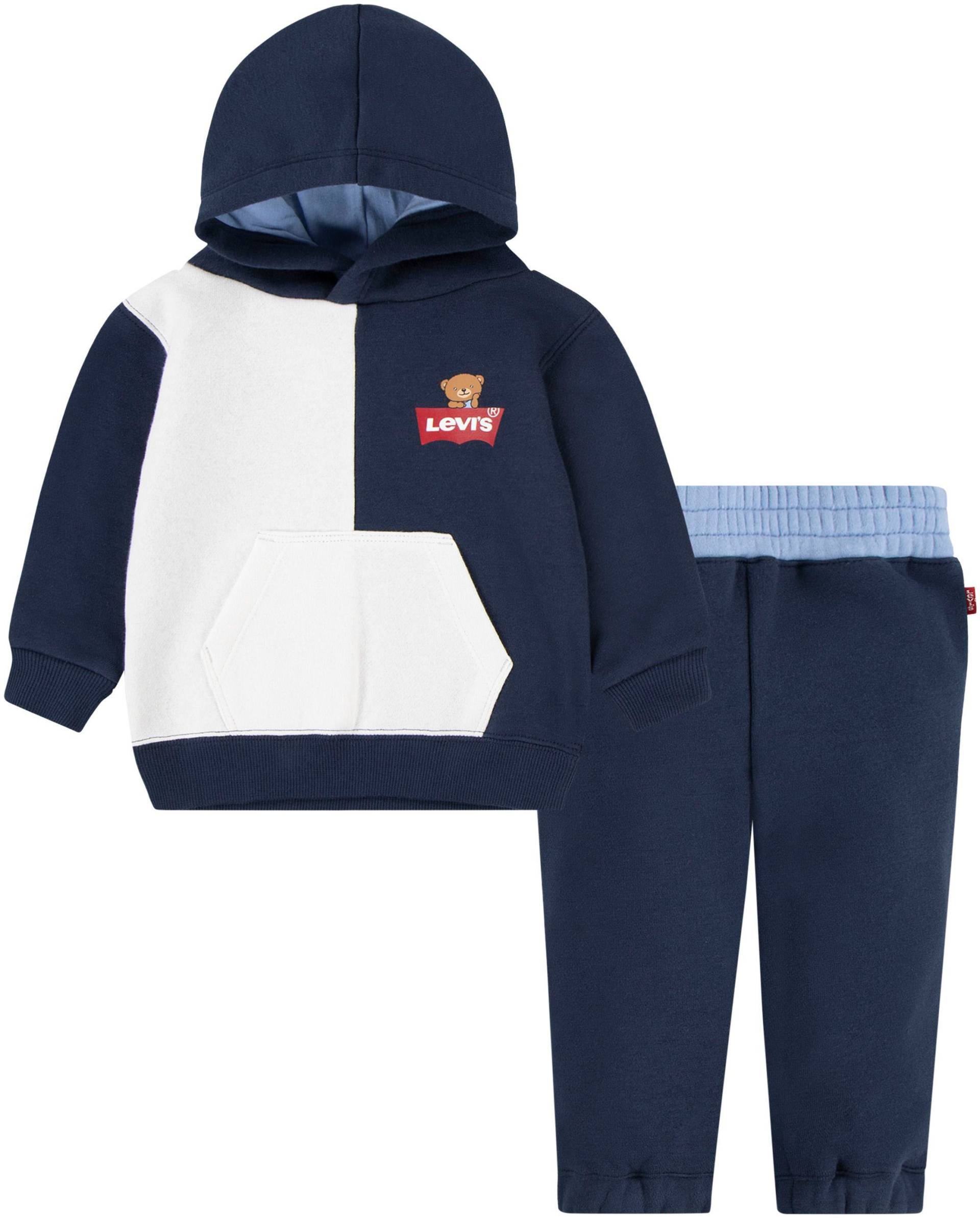 Levi's® Kids Pullover & Shorts »LVB SPLICED COLORBLOCK JOGGER SET«, (Set, 2 tlg.), for Baby BOYS von Levi's® Kids