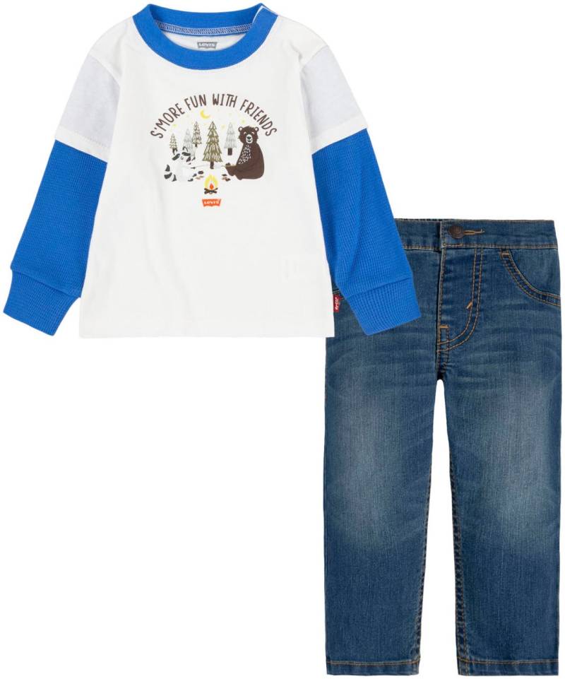 Levi's® Kids Shirt & Hose, mit winterlichem Tierprint von Levi's® Kids