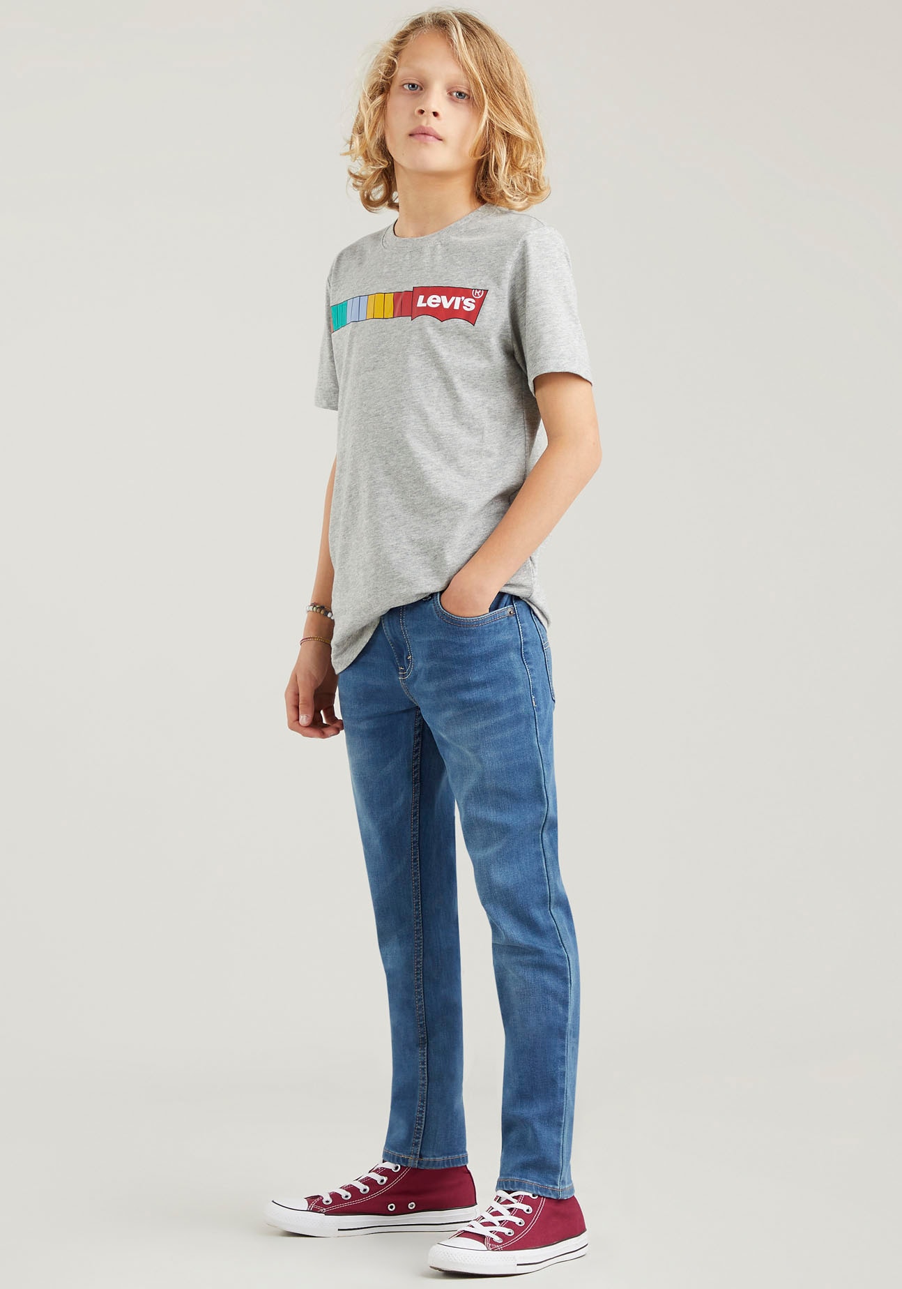 Levi's® Kids Skinny-fit-Jeans »LVB-510 SKINNY FIT JEANS«, for BOYS von Levi's® Kids