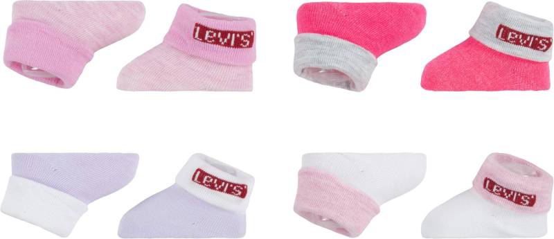 Levi's® Kids Socken »4PK Red Tab Bootie«, (8 Paar), UNISEX von Levi's® Kids