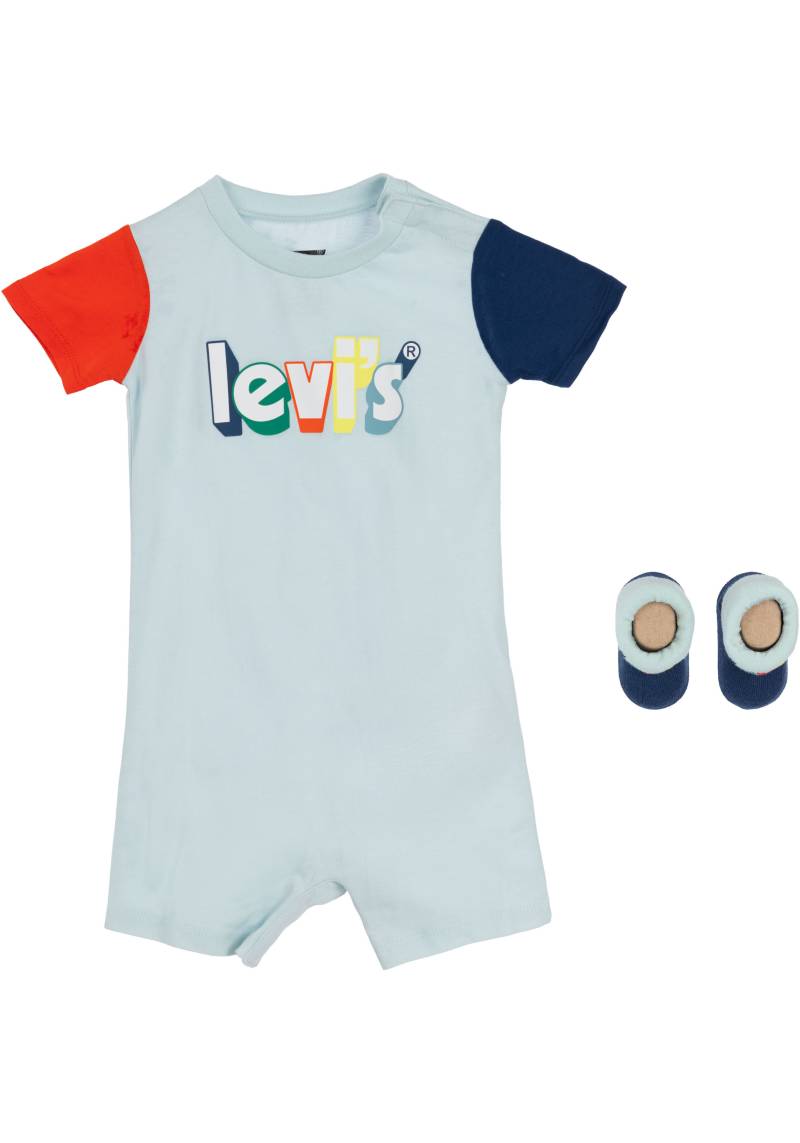 Levi's® Kids Strampler »LVB DOODLE PRINT AND STRIPED«, (Set, 2 tlg.), mit Schühchen, for BOYS von Levi's® Kids