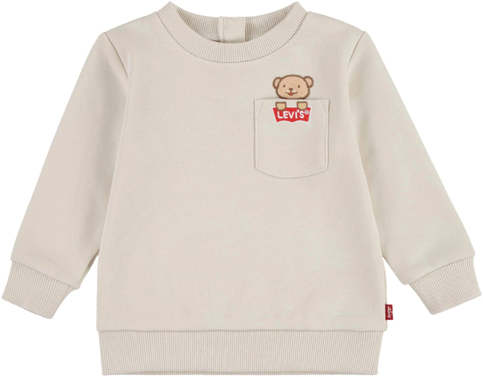 Levi's® Kids Sweatshirt »BEARSWEATSHIRT POCKET CREWNECK«, for BABYS von Levi's® Kids