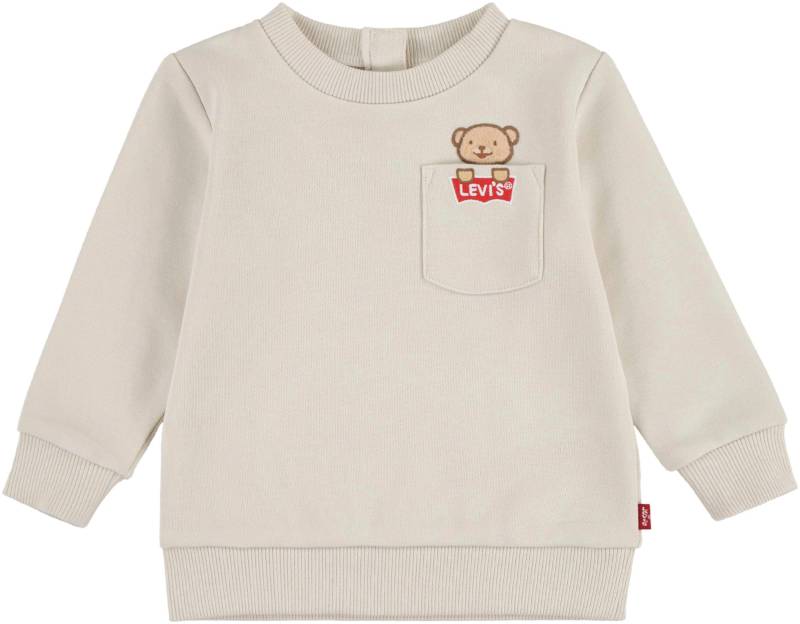 Levi's® Kids Sweatshirt »BEARSWEATSHIRT POCKET CREWNECK«, for BABYS von Levi's® Kids