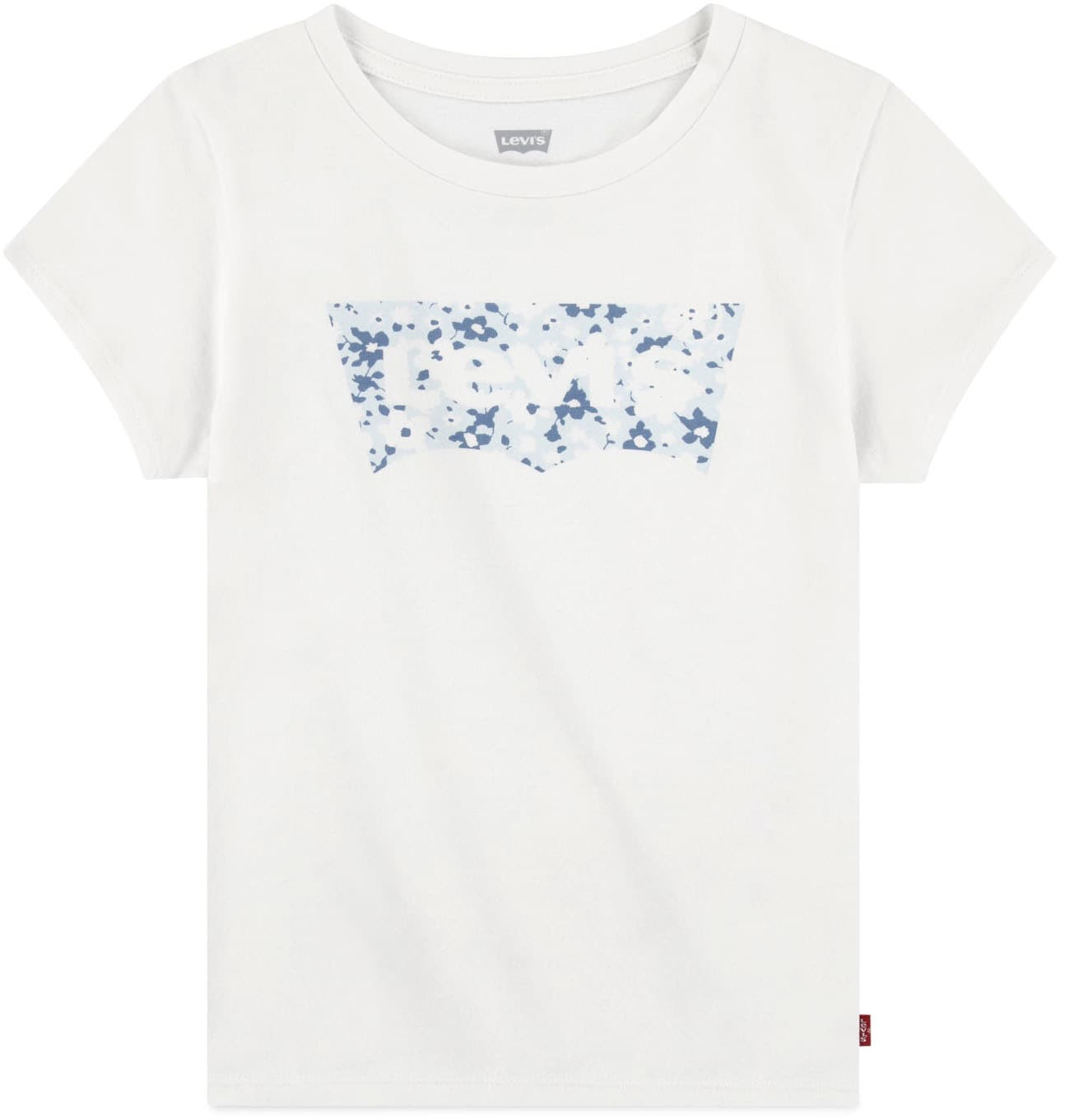 Levi's® Kids T-Shirt, mit Batwing-Logo mit Flowerprint - for Girls von Levi's® Kids