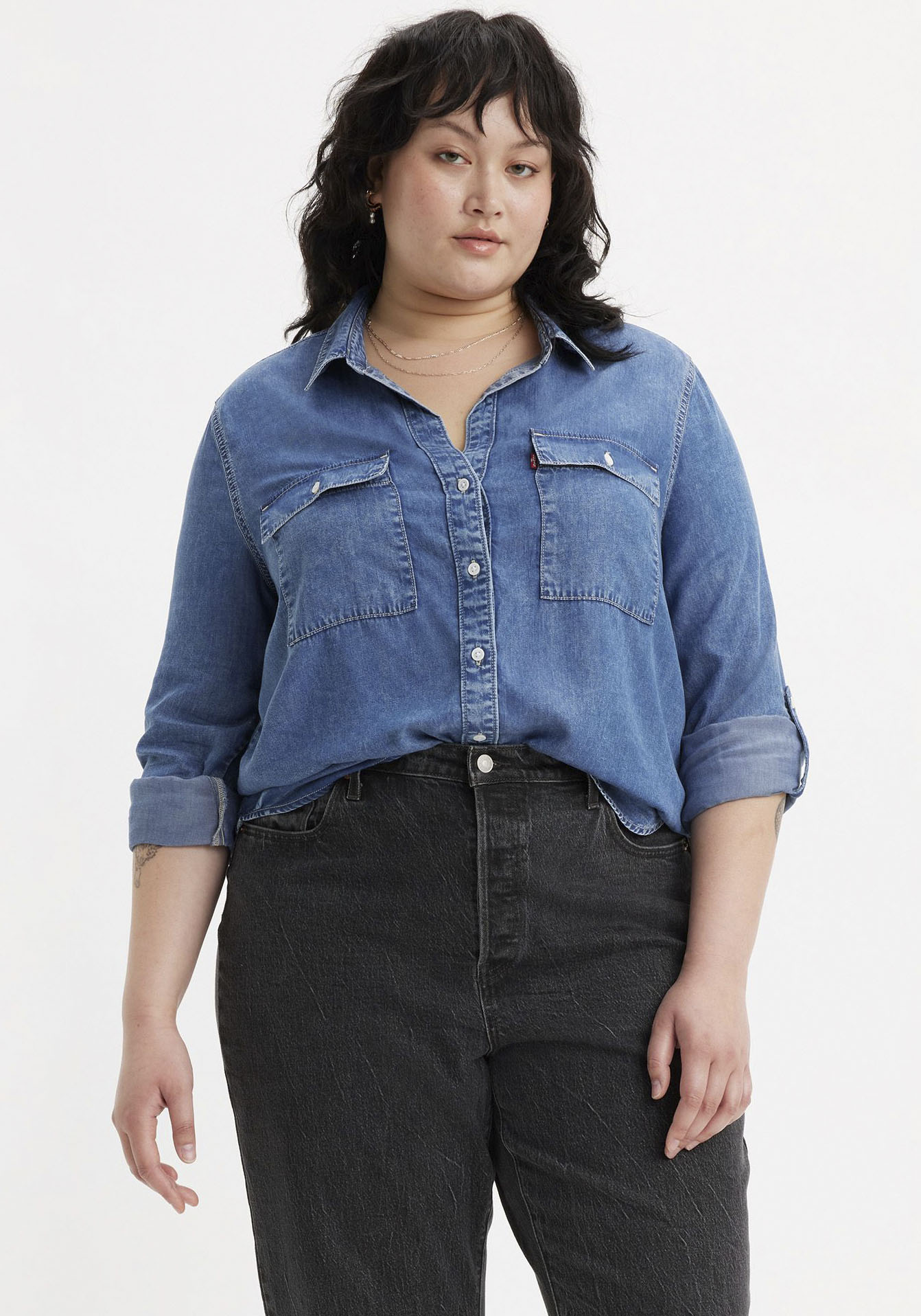 Levi's® Plus Jeansbluse »DOREEN UTILITY« von Levi's® Plus