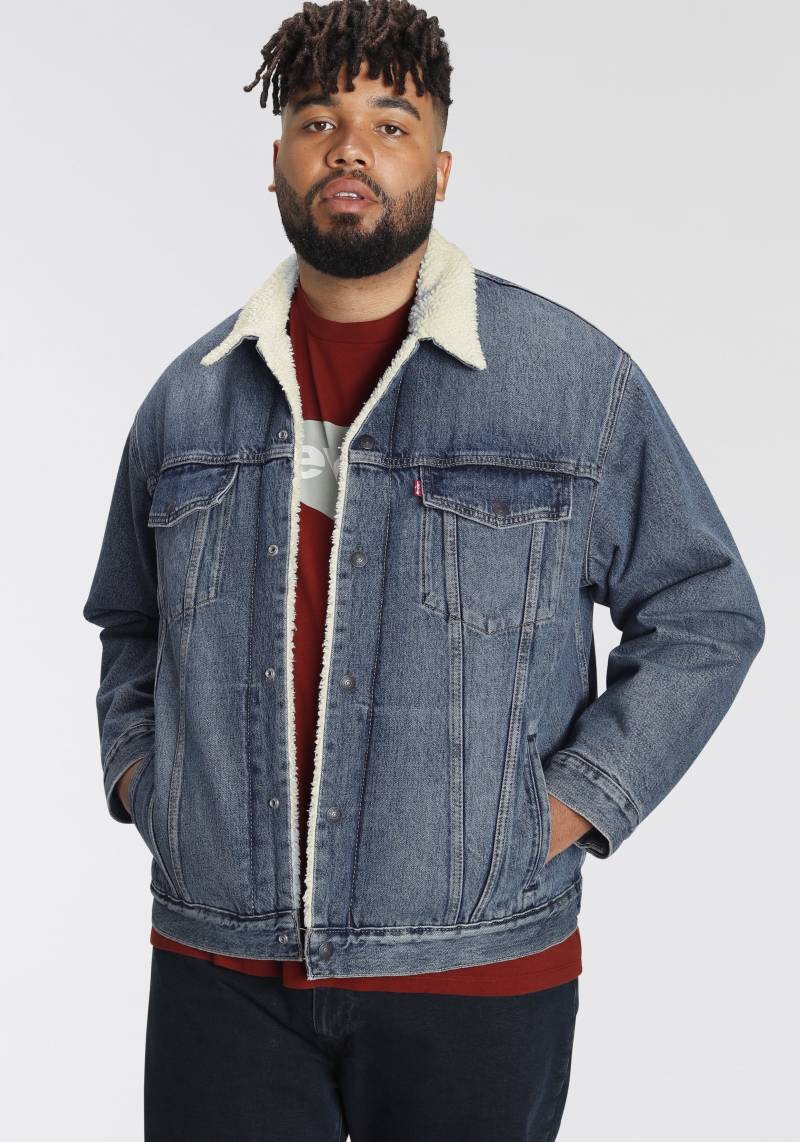 Levi's® Plus Jeansjacke »SHERPA TRUCKER«, mit durchgehender Druckknopfleiste von Levi's® Plus