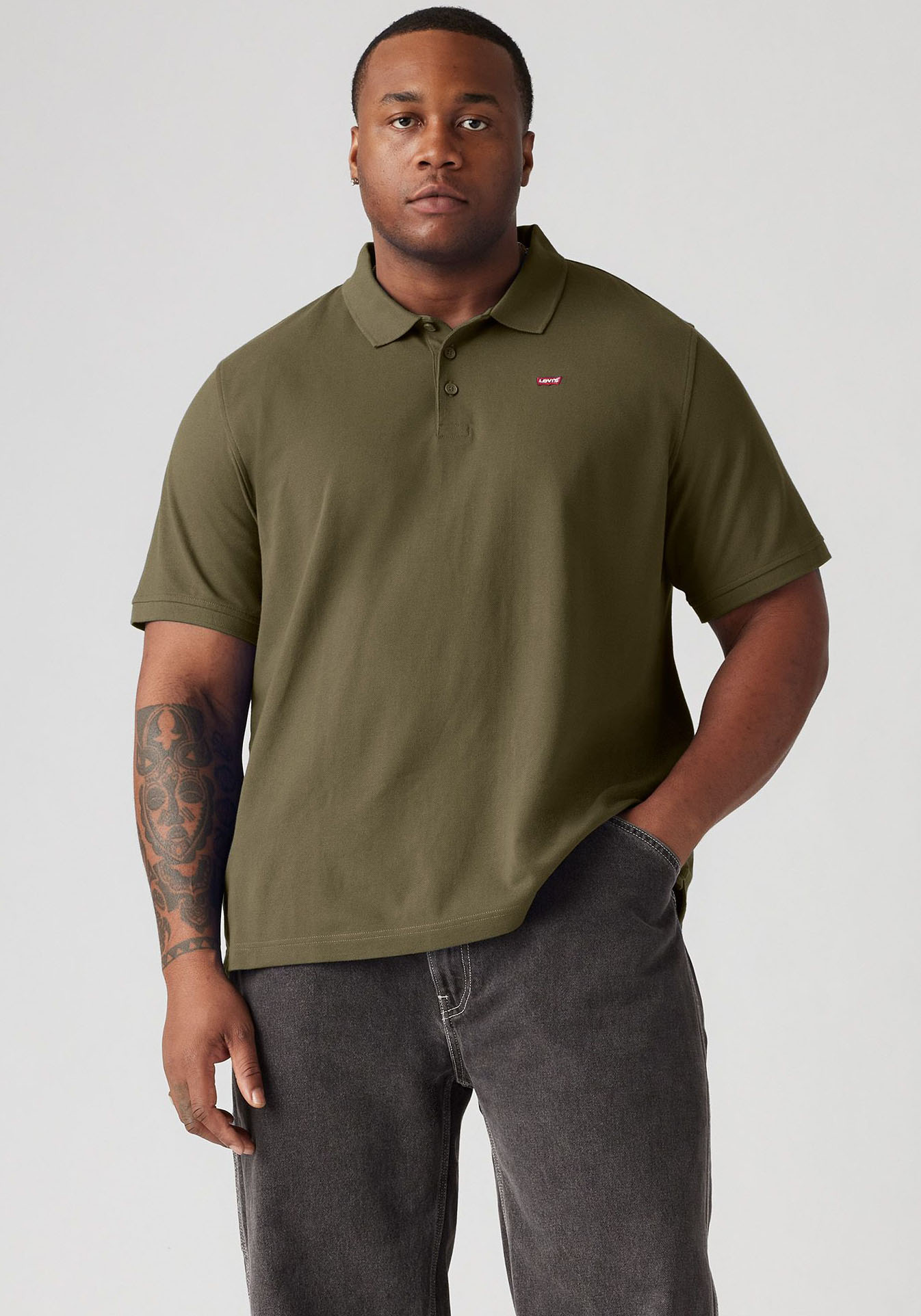 Levi's® Plus Poloshirt »BIG O.G. BATWING POLO« von Levi's® Plus