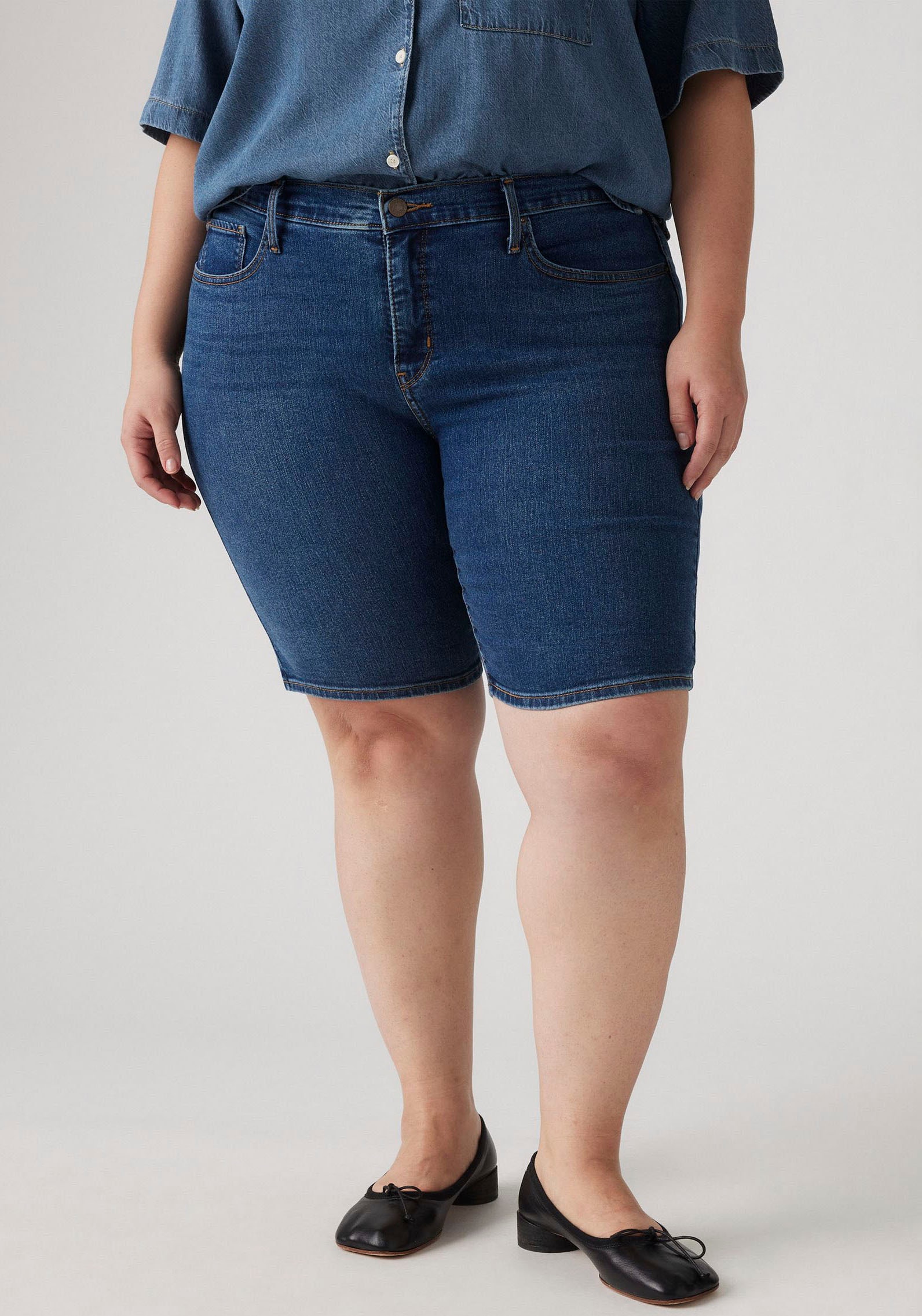 Levi's® Plus Shorts »PL SHAPING BERMUDA DA«, im Five-Pocket Style von Levi's® Plus