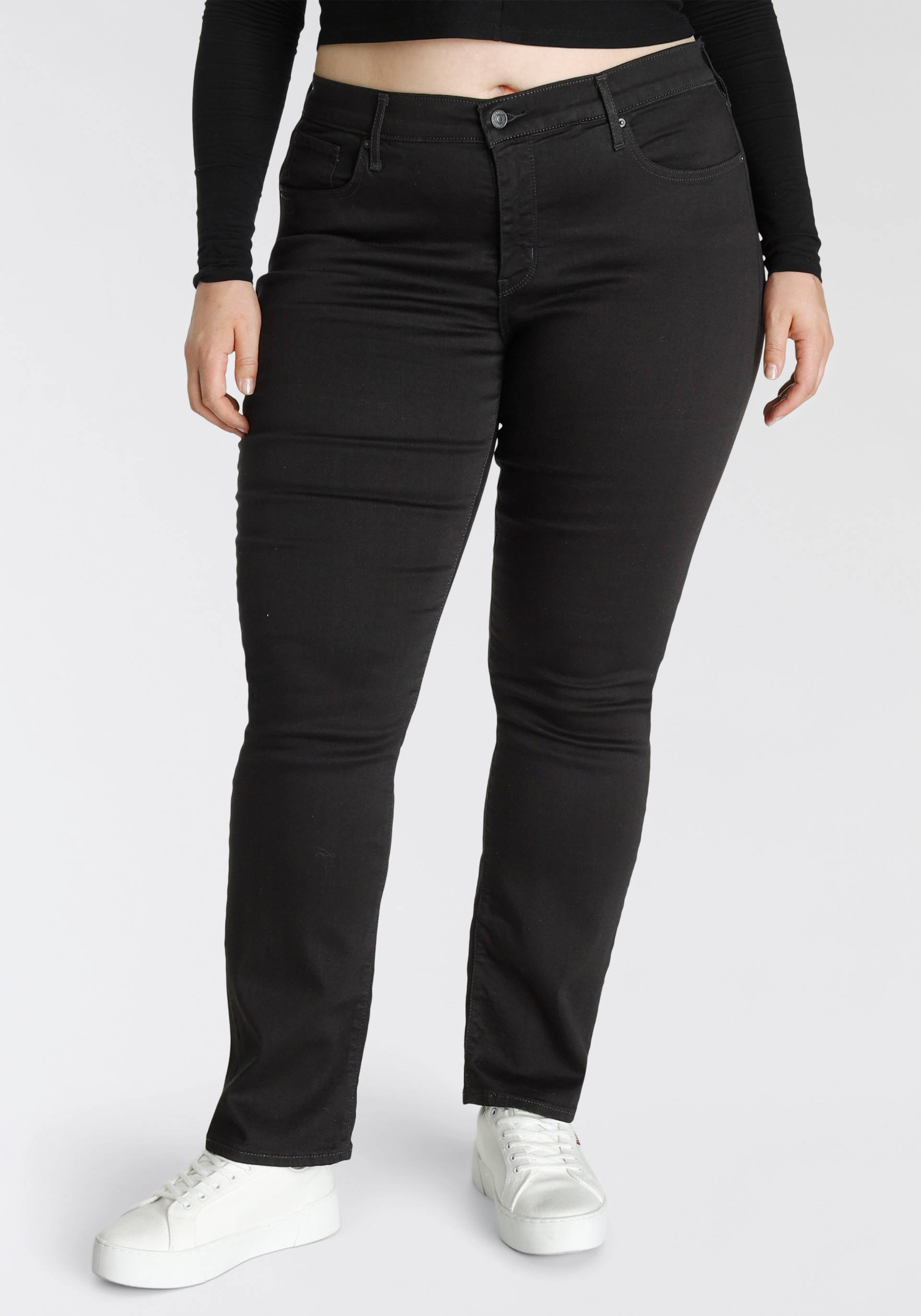 Levi's® Plus Straight-Jeans »314 Shaping Straight«, in Baumwoll-Stretch von Levi's® Plus