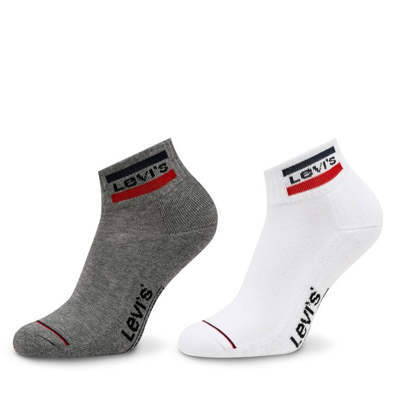 2er-Set hohe Herrensocken Levi's® 37157-0146 Weiß von Levi's®